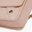 Chanel Light Pink Quilted Lambskin Flap Bag Champaigne Gold - Tone Hardware