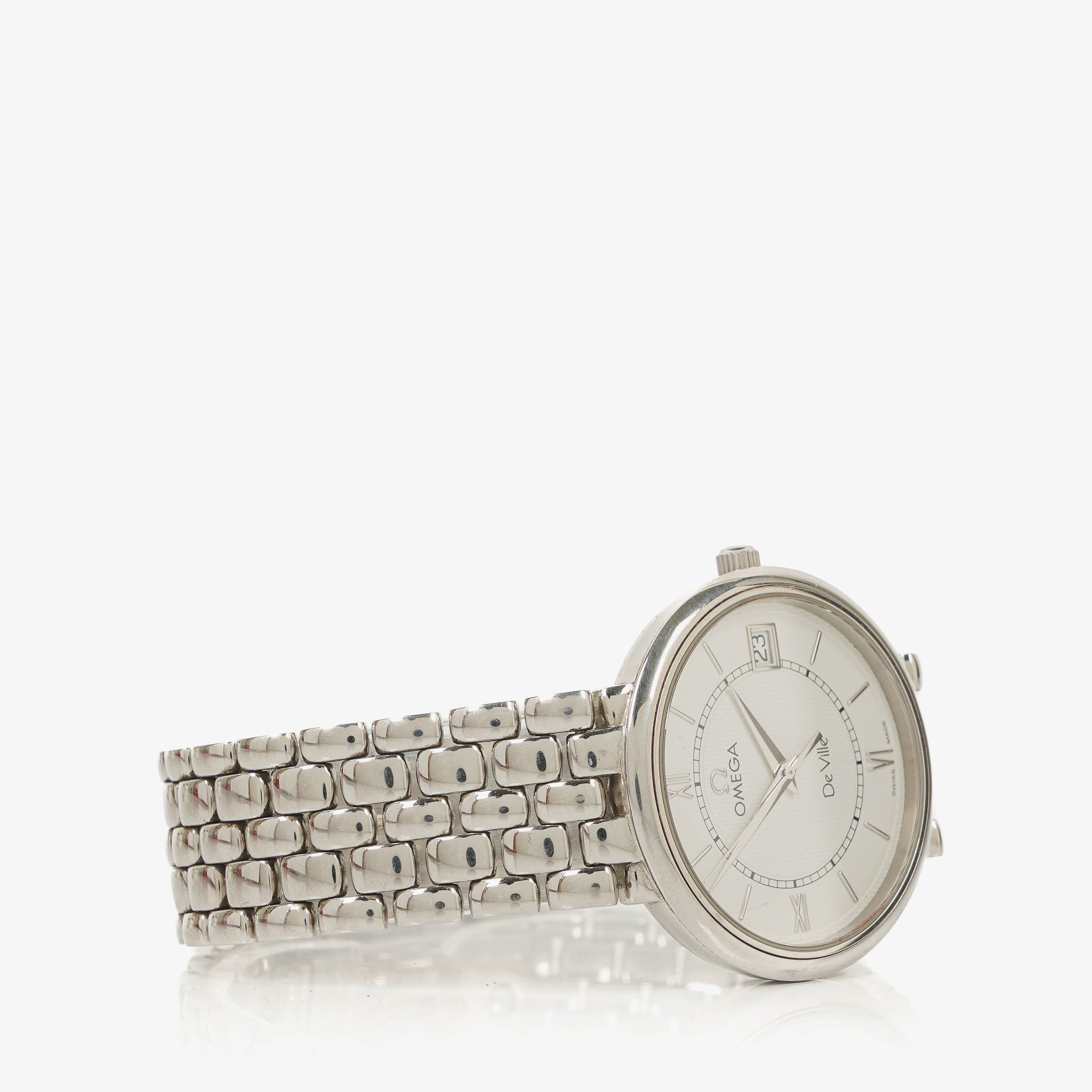 Omega De Ville Classic Stainless Steel 34mm Quartz Watch