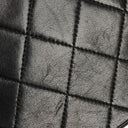 Chanel Medium Classic Vintage Double Flap Bag Black Quilted Lambskin 24K Gold-Plated Hardware