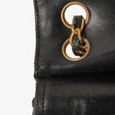 Chanel Medium Classic Vintage Double Flap Bag Black Quilted Lambskin 24K Gold-Plated Hardware