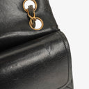 Chanel Medium Classic Vintage Double Flap Bag Black Quilted Lambskin 24K Gold-Plated Hardware