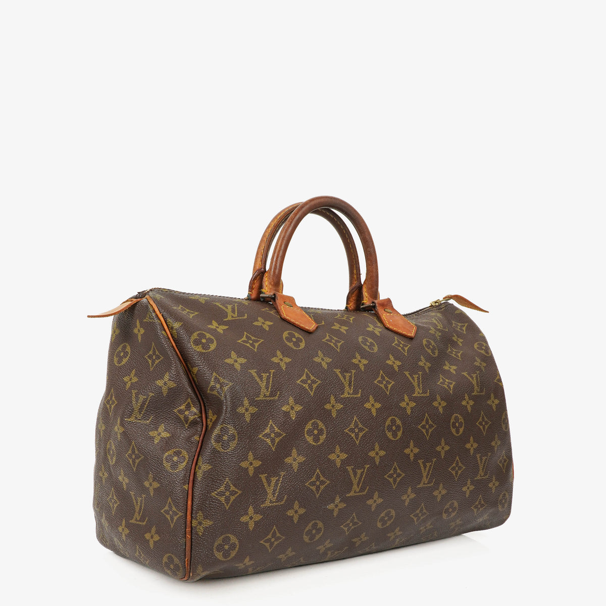 Louis Vuitton Speedy 35 Monogram Canvas Handbag