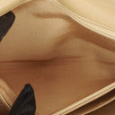 Chanel Single Flap Bag Beige Quilted Lambskin With Black Hardware