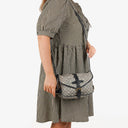 Louis Vuitton Saumur Monogram Idylle Encre Monogram Crossbody Bag