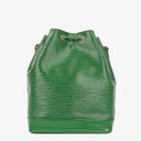 Louis Vuitton Noe Grande GM Green EPI Leather Shoulder Bag