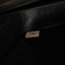 Chanel Jumbo CC Vertical Black Quilted Patent Leather Flap Bag 24K Gold-Plated Hardware