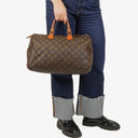 Louis Vuitton Speedy 35 Monogram Canvas Handbag