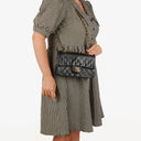 Chanel Vintage Classic Double Flap Bag in Quilted Black Lambskin with 24K Gold-Plated Hardware