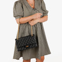 Chanel 2.55 Reissue Black Aged Calfskin Double Flap Bag