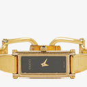 Gucci 1500L Rectangular Stainless Steel Watch