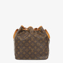 Louis Vuitton Petit Noe Monogram Canvas Shoulder Bag