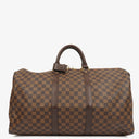 Louis Vuitton Keepall 50 Damier Ebene Travel Bag