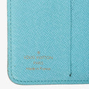 Louis Vuitton Blue Monogram Groom Limited Edition Compact Zippy Wallet