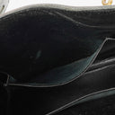 Hermes Vintage Kelly 32 Retourne In Black Box Calf With Gold Hardware