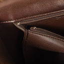Chanel Classic Full Flap Bag Brown Quilted Lambskin 24K Gold-Plated Hardware