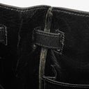 Hermes Vintage Kelly 32 Retourne In Black Box Calf With Gold Hardware