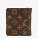 Louis Vuitton Blue Monogram Groom Limited Edition Compact Zippy Wallet