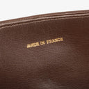 Chanel Classic Full Flap Bag Brown Quilted Lambskin 24K Gold-Plated Hardware