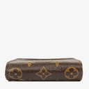 Louis Vuitton Blue Monogram Groom Limited Edition Compact Zippy Wallet
