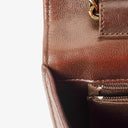 Chanel Classic Full Flap Bag Brown Quilted Lambskin 24K Gold-Plated Hardware