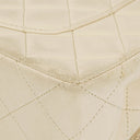 Sac Double Rabat Classique Moyen Vintage Chanel en Agneau Matelassé avec Ferrures Plaquées Or 24K