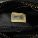 Chanel Vintage CC Black Quilted Lambskin Camera Tassel Bag