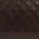 Chanel Classic Full Flap Bag Brown Quilted Lambskin 24K Gold-Plated Hardware