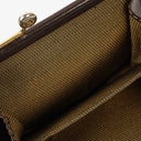 Fendi Zucca Kiss-Lock Coin Purse