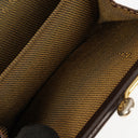 Fendi Zucca Kiss-Lock Coin Purse