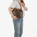 Louis Vuitton Petit Noe Monogram Canvas Shoulder Bag