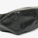 Chanel Vintage CC Black Quilted Lambskin Camera Tassel Bag