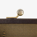 Fendi Zucca Kiss-Lock Coin Purse