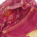 Louis Vuitton Baggy GM Monogram Pink Denim Shoulder Bag