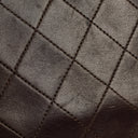 Chanel Classic Full Flap Bag Brown Quilted Lambskin 24K Gold-Plated Hardware