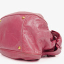 Miu Miu Peonia Vitello Lux Satchel Bow Bag