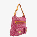 Louis Vuitton Baggy GM Monogram Pink Denim Shoulder Bag