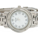 Hermes Clipper Quartz Watch Stainless Steel