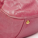 Miu Miu Peonia Vitello Lux Satchel Bow Bag