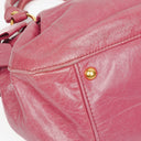 Miu Miu Peonia Vitello Lux Satchel Bow Bag