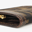Fendi Zucca Kiss-Lock Coin Purse