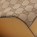 Gucci Monogram GG Canvas and Leather Hobo Shoulder Bag