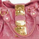 Miu Miu Peonia Vitello Lux Satchel Bow Bag