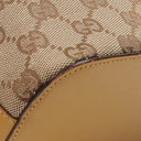 Gucci Monogram GG Canvas and Leather Hobo Shoulder Bag