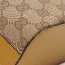 Gucci Monogram GG Canvas and Leather Hobo Shoulder Bag