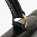 Hermes Vintage Kelly 32 Retourne In Black Box Calf With Gold Hardware