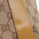 Gucci Monogram GG Canvas and Leather Hobo Shoulder Bag