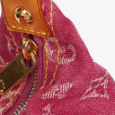 Louis Vuitton Baggy GM Monogram Pink Denim Shoulder Bag