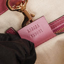 Gucci Heart Bit Fresia Rose Charm Metallic Soft Guccissima Large Top Handle Tote