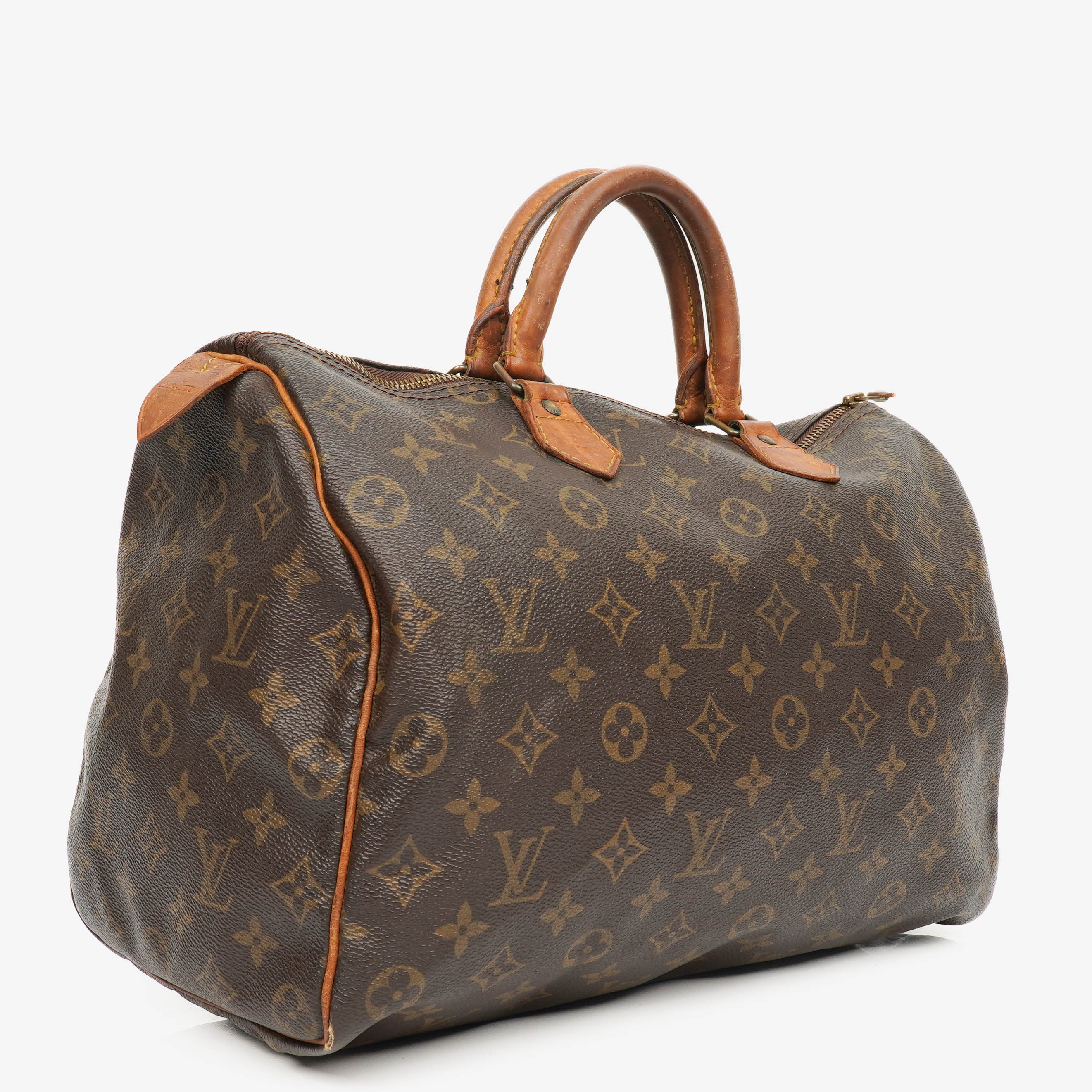 Louis Vuitton Speedy 35 Monogram Canvas Handbag