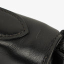 Hermes Vintage Kelly 32 Retourne In Black Box Calf With Gold Hardware